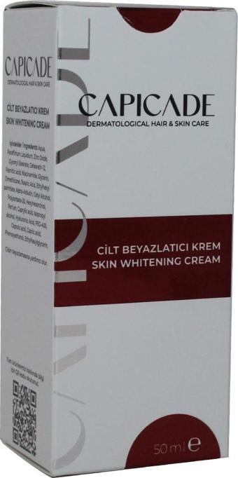 Capicade Cilt Beyazlatıcı Krem 50Ml(Yeni Ambalaj)