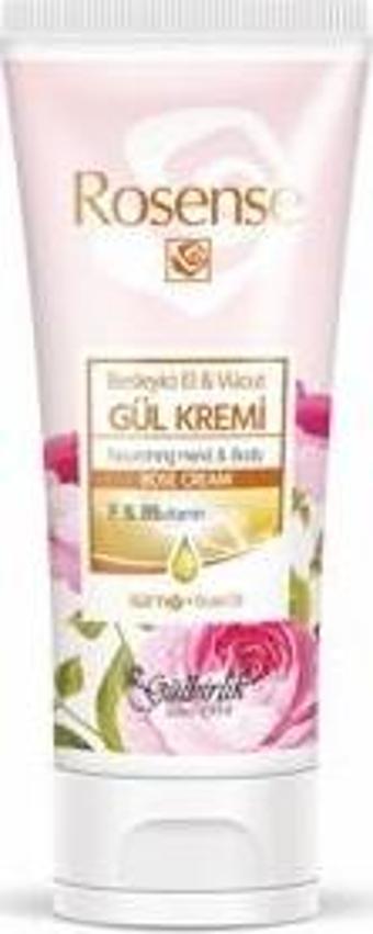 Rosense El&Vücut Kremi Gül Özlü 75Ml