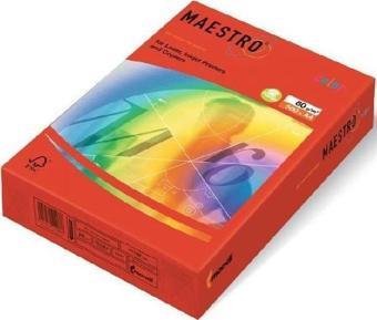 Maestro A4 Renkli Fotokopi Kağıdı Kırmızı CO44 80Gr 1 Koli