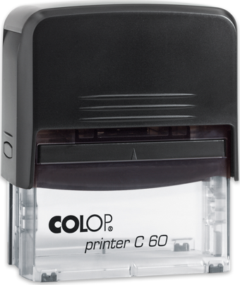 COLOP PRINTER C60 SİYAH KASA SİYAH KEÇE - 37X76MM