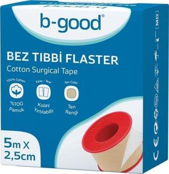 B-Good Bez Tıbbi Flaster 5Mx2.5Cm Çinko Oksit Yapıştırıcı