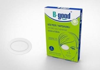 B-Good Steril Göz Kapama Pedi 6.5Cmx9.5 5 Adet