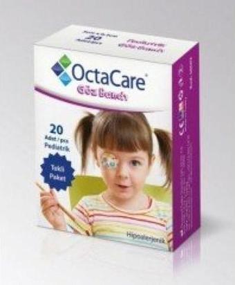 Octacare Kız Çocuk Göz Kapama Bandı - 5Cmx6,2Cm -20 Li Paket