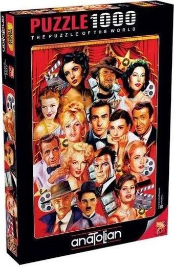 Anatolian Hollywood Stars-1000 Parça Puzzle