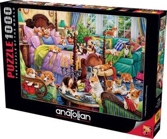 Anatolian 1000 Parçalık Puzzle - Pijama Partisi 1143