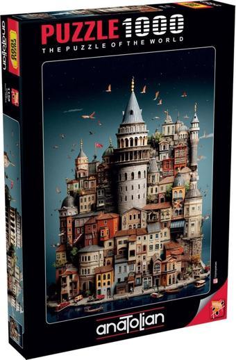 Anatolian 1000 Parçalık Puzzle - Galata 1158