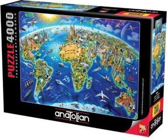 Anatolian Dünyanın Simgeleri 4000 Parça Puzzle