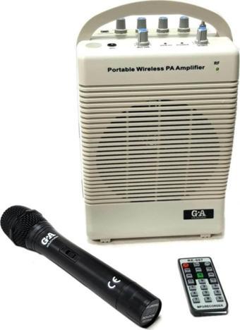 Gold Audio Ga200E El Mikrofonlu Seyyar Taşınabilir Amfi