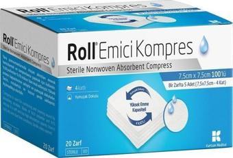 Roll Emici Kompres Ped 100 Lü