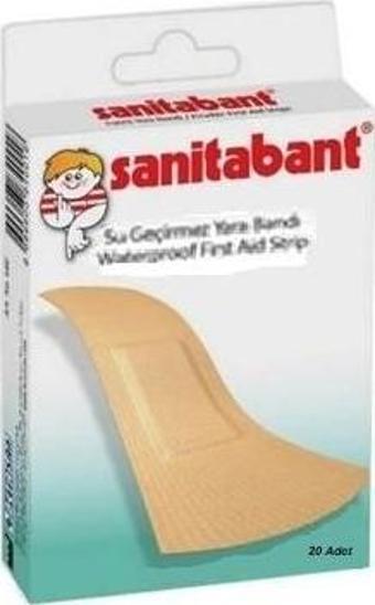 Sanitabant Su Geçirmez Yara Bandı 20Lı