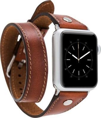 Bouletta Apple Watch Uyumlu Deri Kordon 42-44-45mm DT ST RST2EF