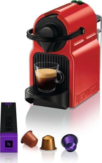 Nespresso İnissia C40 Kahve Makinesi Kırmızı