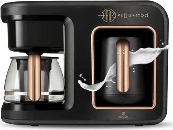 Karaca Hatır Plus Mod 5in1 Black Copper Çay ve Filtre Kahve Makinesi