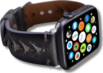 Bouletta Apple Watch Uyumlu Deri Kordon 42-44-45mm Boras VS4EF