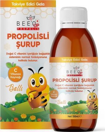 Bee'o Up Ballı Propolis Şurup 150 ml