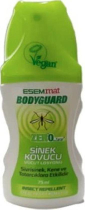 Esemmat Bodyguard Vegan Zero Sinek Kovucu Vucüt Losyonu 75ml