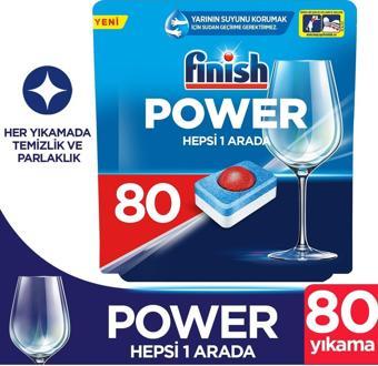 Finish Hepsi Bir Arada 80 Tablet Bulaşık Makinesi Deterjanı