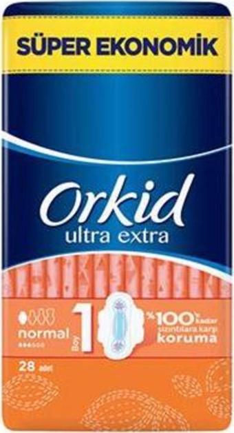 Orkid Hijyenik Ped Ultra Extra Normal 28'lı