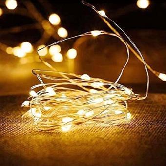 Kuzey Pilli 3 Metre Gün Işığı Pilli Led Işık Gün Işığı Led Işık Yılbaşı Ağacı Işığı Warm Light Christmas