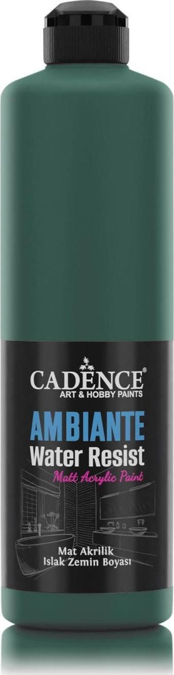 AMBIENTE ISLAK ZEMİN BOYASI AW-14 ZÜMRÜT 500ML + KATALİZÖR 20GR