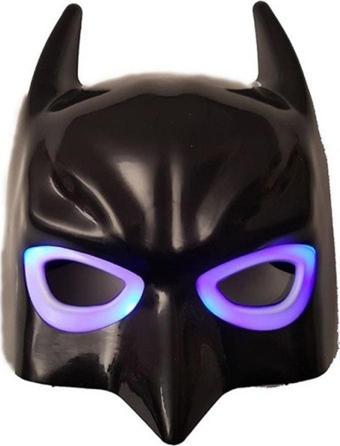 Kuzey Led Işıklı Maske Işıklı Batman Maskesi Led Light Batman Mask Işıklı Cadılar Bayramı Maskesi