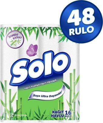 Solo Kağıt Havlu Bambu Katkılı 48'li