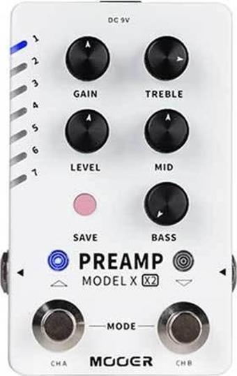 Mooer X2 Gitar Preamp Pedalı (M725)