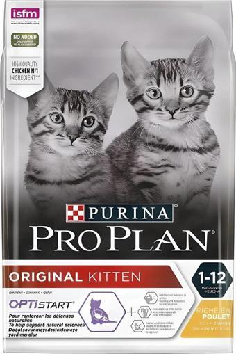 Pro Plan Kitten Tavuklu&Pirinçli Yavru Kedi Maması 3 Kg