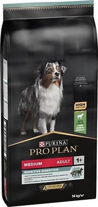 Pro Plan Medium Adult Sensitive Digestion Kuzulu Orta Irk Yetişkin Köpek Maması 14 Kg