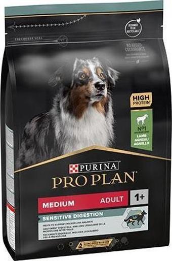 Pro Plan Medium Adult Sensitive Digestion Kuzulu Orta Irk Yetişkin Köpek Maması 3 Kg