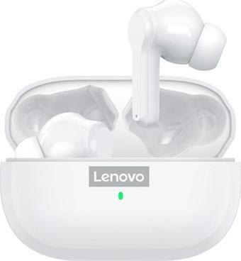 Lenovo LP1S Tws Bluetooth 5.0 Kulakiçi Kablosuz Telefon Kulaklığı Beyaz