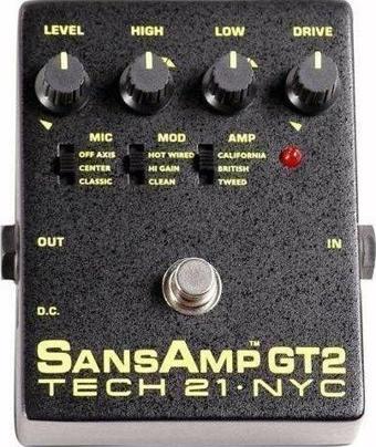 Tech 21 GT2 SansAmp GT-2 Pedal