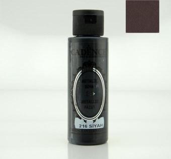 216 Siyah 70ML Metalik Boya