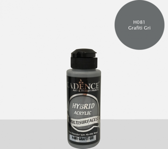 HYBRID AKR. MULTISURFACES H-081 GRAFİTİ GRİ 120ML