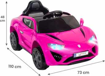 UJ Toys Jagor Akülü Araba 12v - Pembe