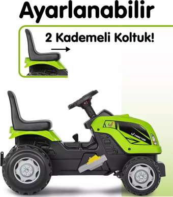 UJ Toys  - Akülü 6v Traktör