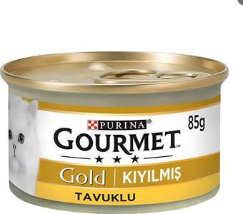 Gourmet Gold Tavuklu Yetişkin Kıyılmış Kedi Konservesi 85 Gr