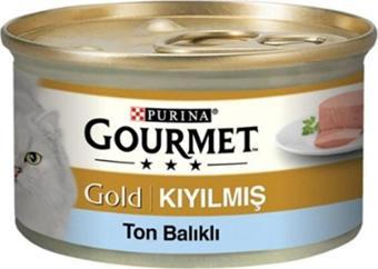 Gourmet Gold Ton Balık Yetişkin Kıyılmış Kedi Konservesi 85 Gr