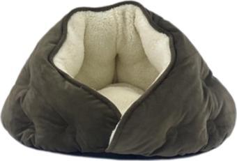 Pet Comfort Paris  Kedi ve Köpek Yatağı Kahverengi 50cm