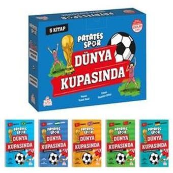 Patates Spor Dünya Kupasında Set+Soru Kitapçığı - 5 Kitap Takım - Yusuf Asal - Nesil Çocuk Yayınları