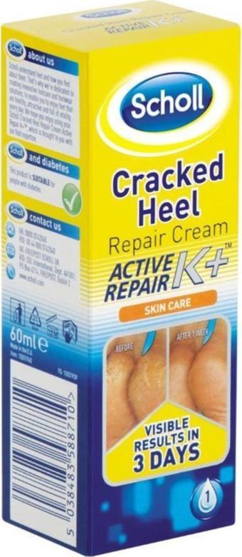 Scholl Cracked Heel Repair Cream 60ml | Topuk Çatlak Kremi