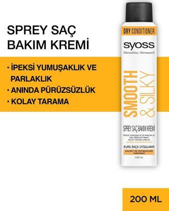 Syoss Smooth & Silky Sprey Saç Bakım Kremi