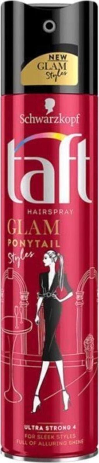 Taft Schwarzkopf Glam Ponytail Saç Spreyi 250 ml