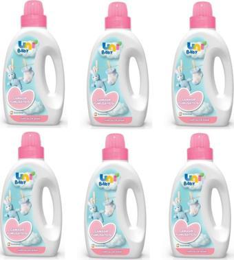 Uni Baby Aktif Çamaşır Yumuşatıcı 1500 ml 6 Adet