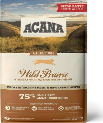 Acana Wild Prairie Kedi Maması 4,5 Kg