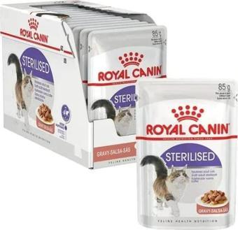 Royal Canin Gravy Kısırlaştırılmış Kedi Konservesi 12x85 Gr