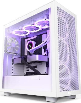 Nzxt Cm-h71fw-01 H Series H710i V1 2022 Flow Edition Atx Mid Tower Beyaz