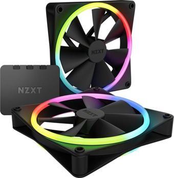 Nzxt F140 Rgb Duo Siyah 2x140 Mm+fan Kontrolcü Rf-d14df-b1