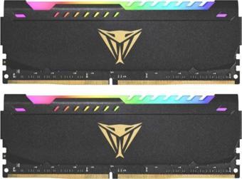 Patriot Patrıot Pvsr416g320c8k 16gb 8gbx2 3200mhz Ddr4 Vıper Dual Rgb Black Gaming Masaüstü Ram