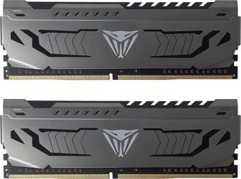 Patriot Pvs416g320c6k 16gb (8gbx2) 3200mhz Ddr4 Dual Vıper Steel Black Gaming Masaüstü Ram